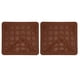 thumbnail image 2 of Almohadilla antiadherente de silicona para macarrón, tapete para horno, accesorio de herramienta para hornear, 2 uds., 30 agujeros, 2 of 8