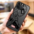 thumbnail image 3 of Funda de teléfono para Apple iPhone 11 12 13 14 16 Pro 15 Pro Max 16 Plus XR 12mini 13mini Clear Marvel Groot Spider Iron Man Studio, 3 of 5