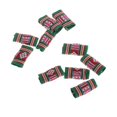 thumbnail image 2 of 10 paquetes de de coloridas, joyería para el cabello, , pendientes, colgantes de mm. 01 jinwen tubos de perlas de dreadlock, 2 of 7