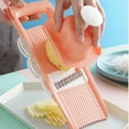 thumbnail image 4 of Cortador de zanahoria Rallador de rábano multifuncional Veggie Chopper Utensilios de cocina FLhrweasw Nuevo, 4 of 8