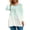#A29-Mint Green, variant on Womens Plus Size Tops Long Sleeve Tunics Vintage Floral Print Graphic T-Shirt Crew Neck Shirt Summer Casual Tunic Tops,L
