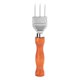 thumbnail image 1 of Ice Pick - Sturdy Ice with Solid Wood Handle, 304 Stainless Steel Three Pronged Ice Crusher for Bar, 1 of 5