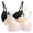 Pink, variant on Sakmal Jelly Bralettes for Women with Support Full Coverage Lace Plunge Pink 3-Pack Ladies Bras L