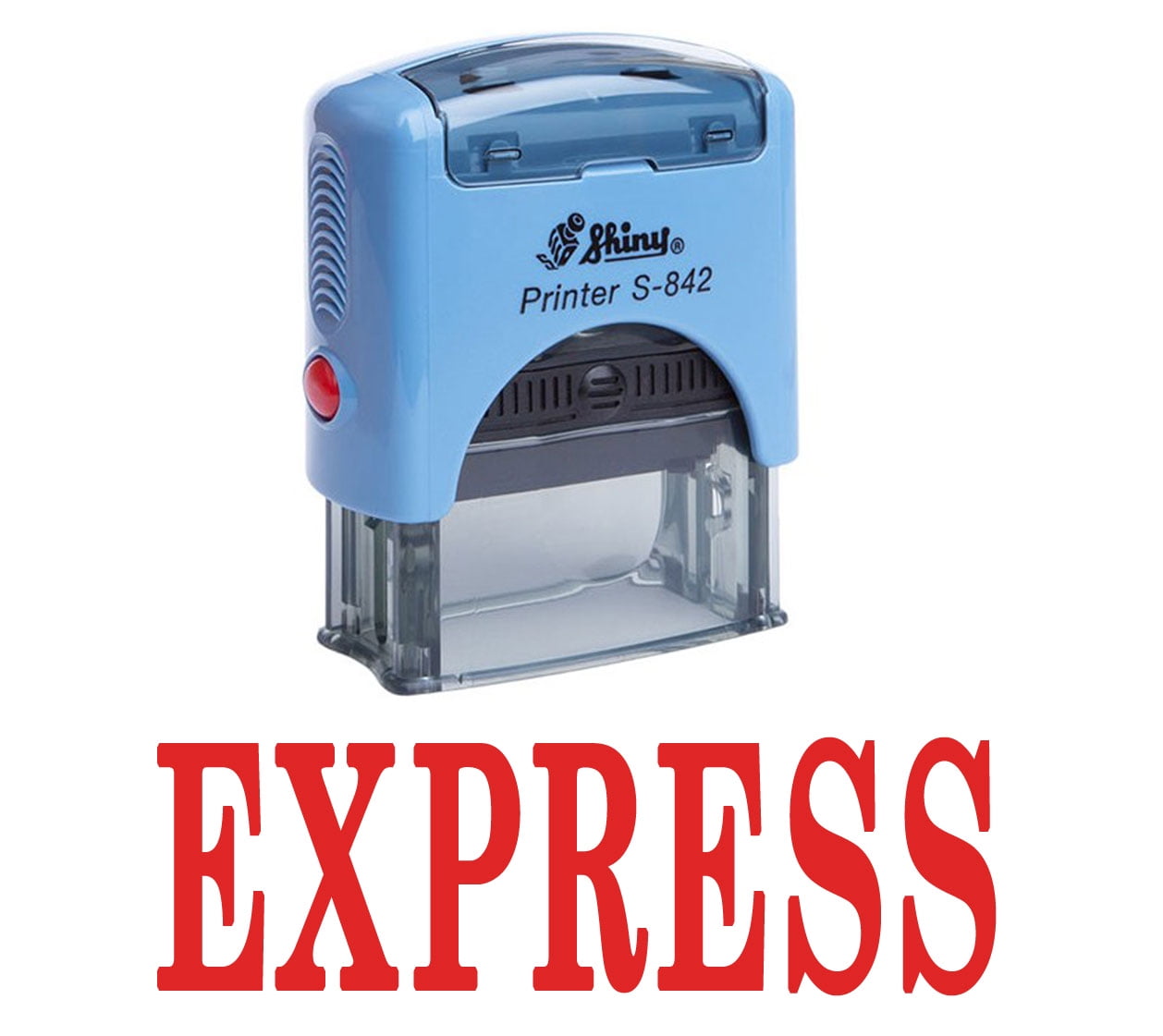 EXPRESS Self Inking Rubber Stamp Custom Shiny Office Stationary Stamp