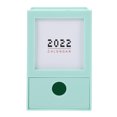thumbnail image 1 of 1Pc Boîte de Rangement de Bureau Porte-Stylo Calendrier de Table 2022 Calendrier Multifonctions, 1 of 8