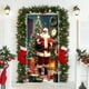 thumbnail image 5 of Christmas Door Curtain Santa Claus Polyester Fabric Decorative Cover for Holiday Party Wall and Door Hanging Festival Home Decor, 5 of 6