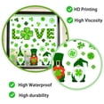 thumbnail image 4 of DAMAI St. Patrick's Day Window Clings Decorations - Green Shamrock Gnome Window Clings Stickers for Saint Patrick's Day Decoration Birthday Party Supplies, 4 of 7