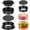 Black 1, variant on 3 in 1 Hamburger Press Patty Maker Hamburger Patty Maker Detachable Non Stick Burger Mold Grilling Accessories
