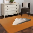 thumbnail image 5 of Orange Sky Area Rug 4x6 Washable Rug Non Slip Abstract Sky White Minimalist Large Area Rug Indoor Floor Carpet for Entryway Bedroom Kitchen Living Room Home Office Dining Room Nursery, 5 of 9