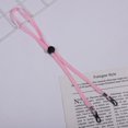 thumbnail image 1 of Hat Chin Cord Windproof Rope For Hat Flexible Adjustable Hat Strap Removable Windproof Hat Chin Cord Anti Lost Strap With ClipsPink, 1 of 1