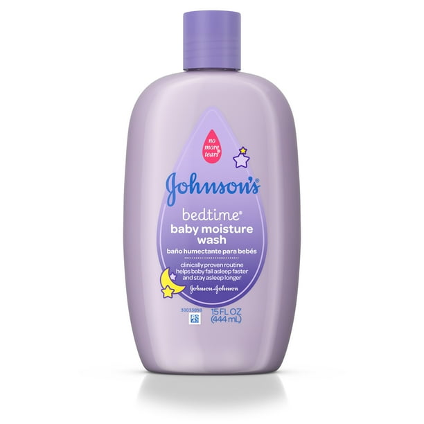Johnson's Bedtime Moisture Wash To Help Baby Sleep, 15 Fl. Oz.