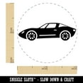 thumbnail image 2 of Fast Sports Car Vehicle Self-Inking Rubber Stamp Ink Stamper - Dry Pad (No Ink) - Mini 1/2 Inch, 2 of 7