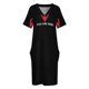 thumbnail image 4 of Estás aquí Divertido GPS Loion Marcador Icono Posición Fija Diseño Vestido de Bolsillo Suelto Ropa Estética Vestido de cumpleaños para mujeres, 4 of 7