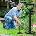 thumbnail image 5 of kkbbma under $5 Mobility Aid Tool 5 Height Adjustable 16.5in 20.4in Stande Assist Device Stable With 7 In Base Elderly Lift Assist Supports For Rise Indoor Garden Outdoor Work, 5 of 7