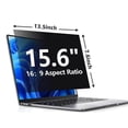 thumbnail image 1 of Laptop Privacy Screen 15.6", Eye Care Anti-Blue Light Glare Anti-Scratch Laptop Privacy Filter for All Brands of 15.6" 16:9 Aspect Ratio Laptops, 1 of 5