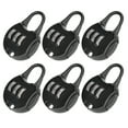 thumbnail image 2 of Password , 6pcs Backpack   For Travel For Backpack Password Lock For Backpack Stationery For Travel Security Password Lock, 2 of 8