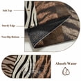 thumbnail image 6 of Rectangle Area Rugs 6 x 9 Ft, Animals Printed Striped Non-Slip Residential Carpet, Rustic Country Zebra Textured Indoor Crawling Mats Runner Rugs for Living Room/Dining Room/Bedroom, 6 of 8