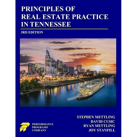 Principles of Real Estate Practice in Tennessee: 3rd Edition, (Paperback)