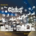 thumbnail image 5 of ABODELINE Christmas Snowflakes Window Clings White Christmas Tree Elk Snow House Window Stickers Winter Decorations for Christmas Party, 5 of 5