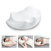 Hoshiyama White Memory Foam Pillows, Bed Pillow for Neck & Shoulder Pain Relief