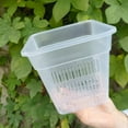 thumbnail image 5 of Breathable square orchid pot, suitable for plant root growth observation, 5 of 8