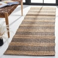 thumbnail image 2 of SAFAVIEH Natural Fiber Wenonah Striped Runner Rug, Charcoal/Natural, 2'3" x 8', 2 of 8