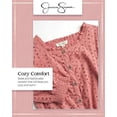 thumbnail image 3 of Jessica Simpson Girls Sweater Long Sleeve Crewneck Graphic Pullover, 3 of 7