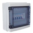 thumbnail image 4 of TKSE Disyuntor a Prueba de Agua Protección contra Fugas de 4 vías - 63A 30mA RCD+4MCB 6A+2 x16A+32A, 4 of 8