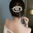 thumbnail image 3 of EKE Women’s Hair Clip Vintage Retro Back-Wear Elegant Hair Accessory with Fashion Texture, 3 of 24