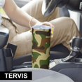 thumbnail image 6 of Camouflage 20 Oz Stainless Steel Skinny Tumbler – Vacuum Insulated Slim Travel Cup with Lid & Stainless Steel Straw, 360° Full Wrap Printed Tumbler for Home, Office & Outdoor Use, 6 of 6