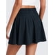 thumbnail image 2 of Falda CRZ YOGA de Cintura Alta y Fluida para Tenis con Shorts Azul Marino M, 2 of 5