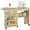 Natural Wood, variant on HOMCOM Folding Sewing Table, Rolling Craft Table with Storage, Natural