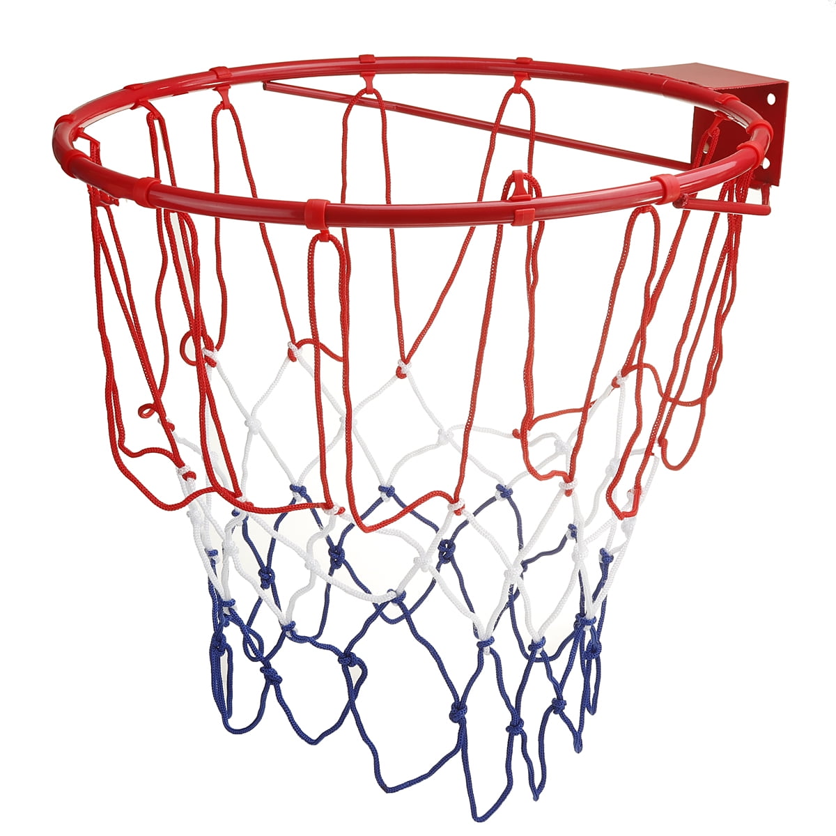 Basketball Hoop Ring Goal Net Wall Mounted Rim Dunk Indoor Outdoors Durable 