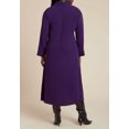 thumbnail image 2 of ELOQUII Women's Plus Size Tie Front Oversized Shirt Dress, 2 of 2