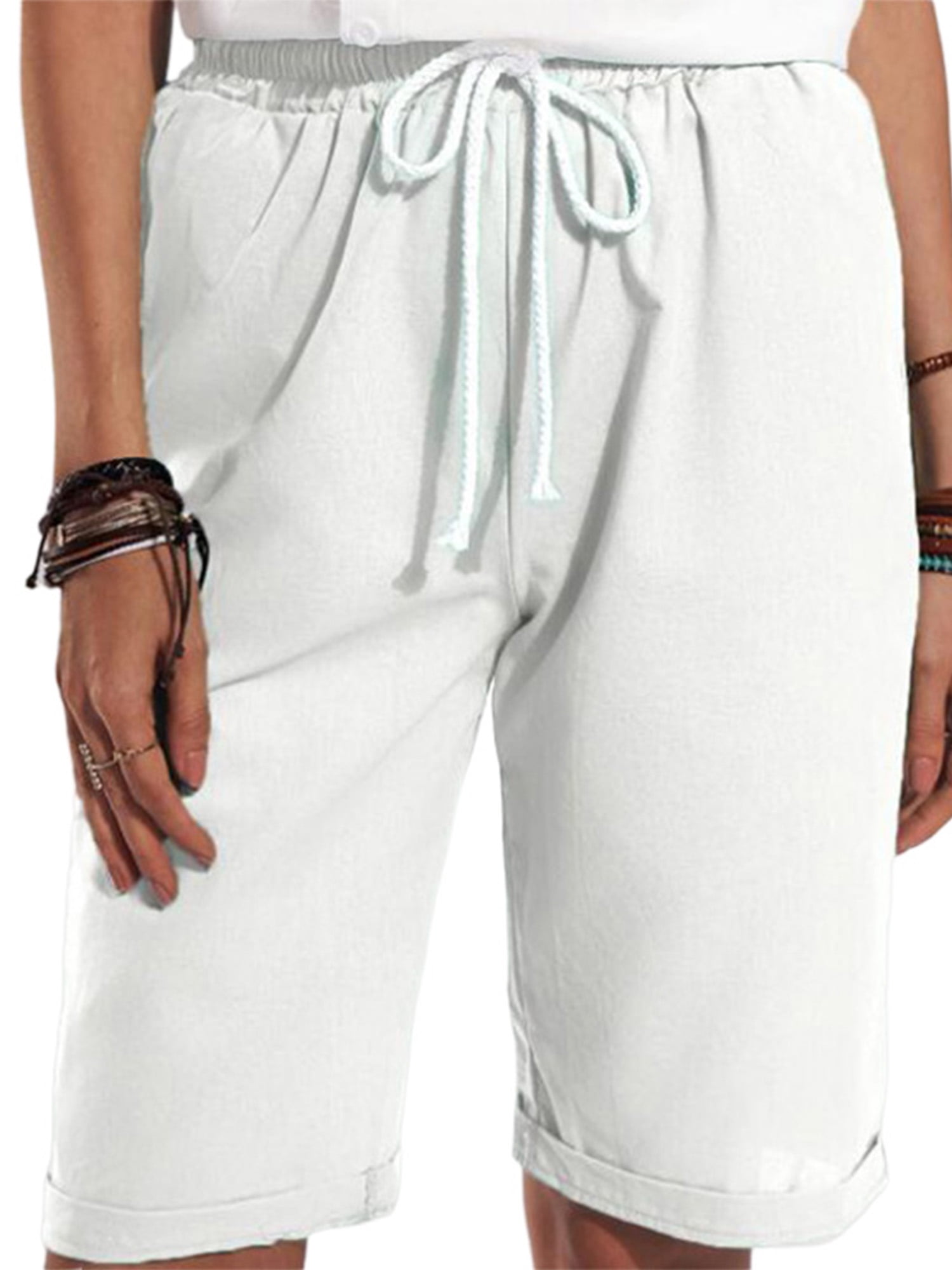 knee length shorts walmart