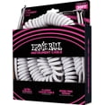 thumbnail image 3 of Ernie Ball - Cable en espiral para instrumentos, recto/acodado, 9,1 m, color blanco, 3 of 4