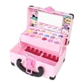 thumbnail image 1 of 1 juego de maquillaje para niños, juego de juguetes cosméticos seguros para niñas, juguetes para jugar, 1 of 5