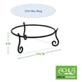 thumbnail image 5 of Achla Designs Hand Blown Glass Garden Birdbath with Mini Stand, Mandarin, 5 of 5