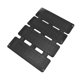 thumbnail image 3 of Cargador USB doble plegable para teléfono y banco de energía, kit de carga solar portátil, panel solar ETFE de 5 V y 13 W, color negro, de 4 pliegues, 3 of 8