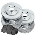 thumbnail image 1 of PowerSport Front Rear Brakes and Rotors Kit |Front Rear Brake Pads| Brake Rotors and Pads| Ceramic Brake Pads and Rotors |fits 1989-1991 Audi 200 Quattro, 1 of 7