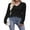 02 Black, variant on Sweaters for Women Ribbed Knit Tunic Pullover S-2XL