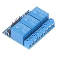 thumbnail image 2 of Módulo de relé de 3 canales, tablero de relé de alto voltaje con optoacoplador aislado, disparador de nivel alto y bajo, disparador de 12V 3,3 V-12V, 2 of 14