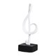 thumbnail image 4 of de Nota de Música Nórdica, Estatua Artesanal, Símbolo Musical, Escultura Decorativa para Escritorio, Hogar, Decoración de Armario de TV Colecci Blanco BLESIY nota estatua, 4 of 8