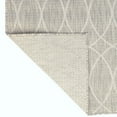 thumbnail image 7 of Unique Loom Outdoor Trellis Collection Area Rug - Gitter (2' x 6' 1" Runner Light Gray/Ivory), 7 of 7