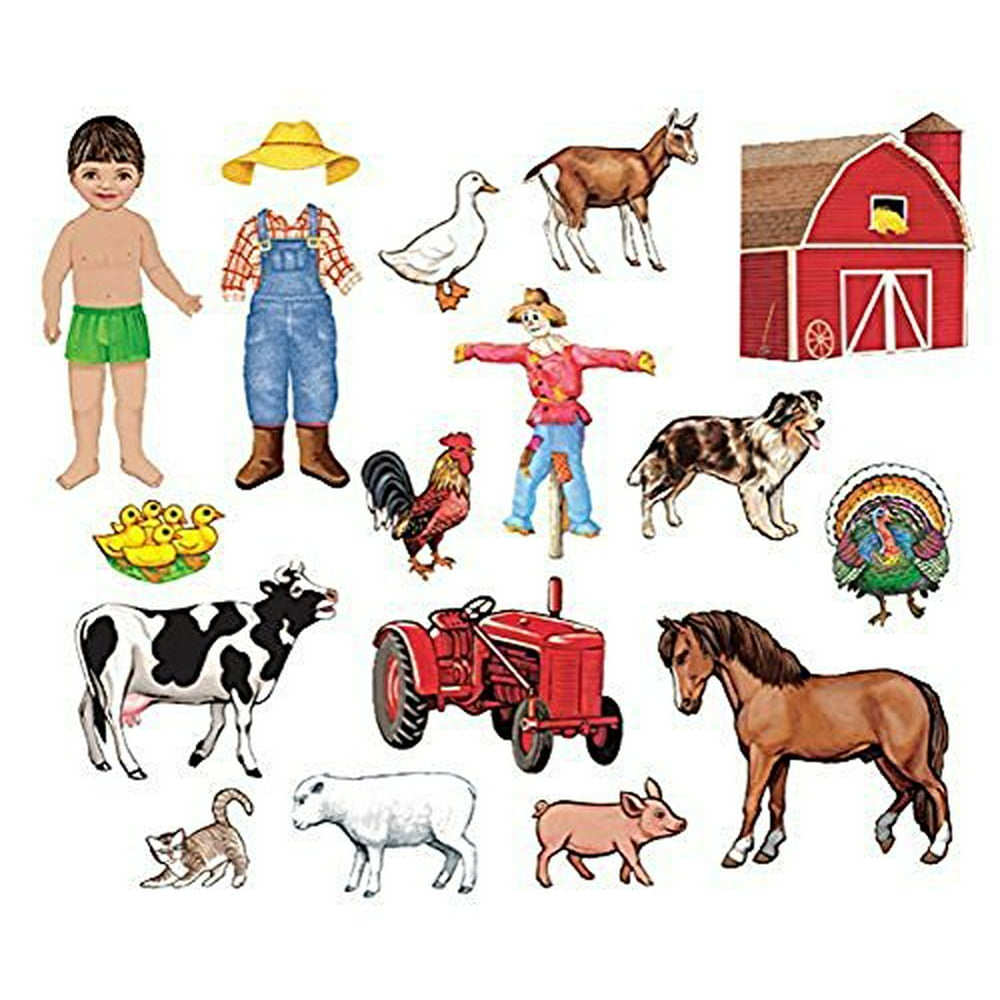 Little Folk Visual Little Folk Visuals My Farm Friends Precut Flannel