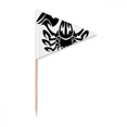 thumbnail image 1 of Constellation Scorpio Zodiac Sign Toothpick Triangle Cupcake Toppers Flag, 1 of 3