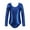 Blue, variant on Huowey Kids Girls Long Sleeved Gymnastics Leotards Shiny Dance Leotard Ballet Leotard Classic Ballet Yoga Leotard Bodysuit Gymnastics Suit Relaxed Fit Dailywear, 5-6 Years