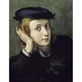 thumbnail image 2 of Correggio 20x24 Black Modern Framed Museum Art Print Titled - Portrait of a Young Man, 2 of 4