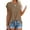 Khaki, variant on Cap Sleeve Oversized T Shirts Loose Fit Blouses Women's Summer Casual Tops