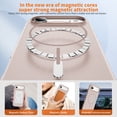 thumbnail image 6 of ST SoleMe.Tc Magnetic for iPhone 17 Air Case with Metal Buttons (Compatible with MagSafe), Shockproof & Anti-Fingerprint Two-Color Phone Cover, 2025, Desert Gold, 6 of 9